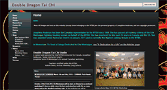 Desktop Screenshot of doubledragontaichi.ca